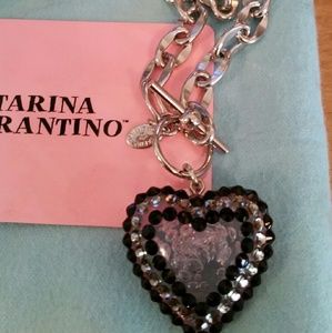SOLD Authentic Tarina Tarintino Silver Necklace.