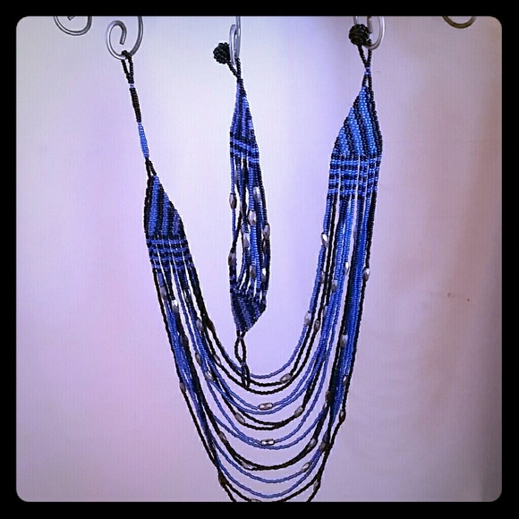 Beaded Necklace  & bracelet handmade South Africa