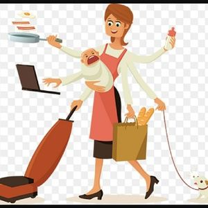 Very busy mom