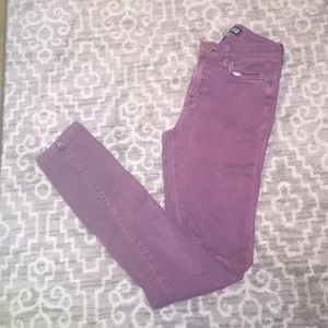 Urban outfitters maroon skinny jeans
