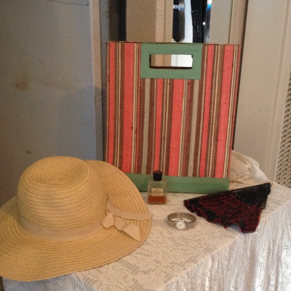 Multicolor Stripped beach bag