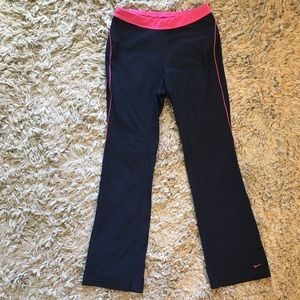 Woman's Black Nike Workout Pants