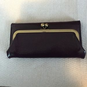 Deep purple wallet