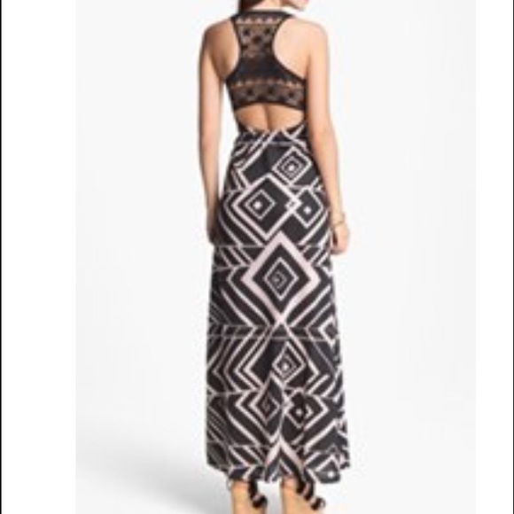 Awesome lace back dress