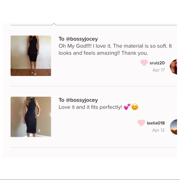 •RESTOCKED• Black Sleeveless Midi Dress - Picture 3 of 4