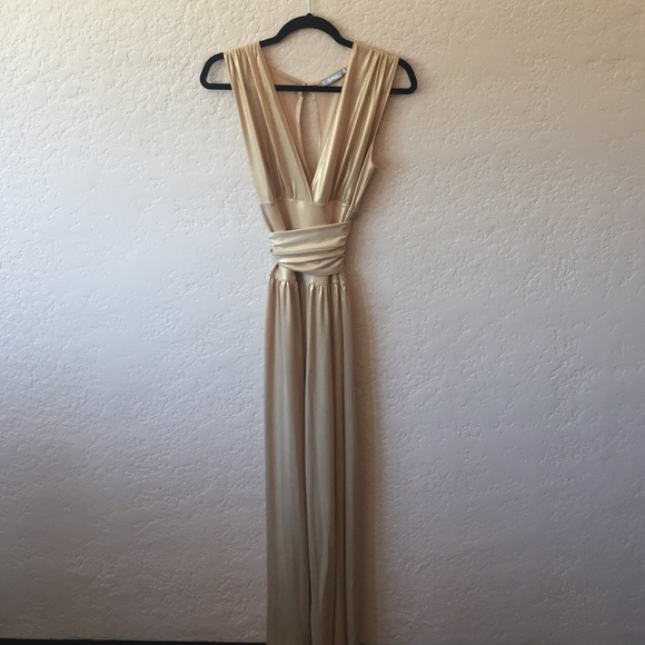 Formal Gold Dress