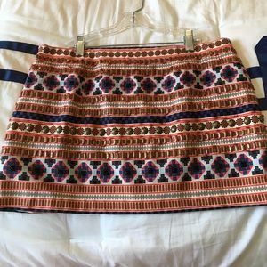 F21 Aztec Printed Mini Skirt-NWT