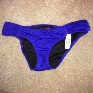 Victoria's Secret blue knockout bikini bottoms