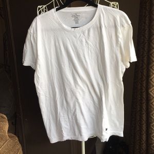Plain white lucky t-shirt