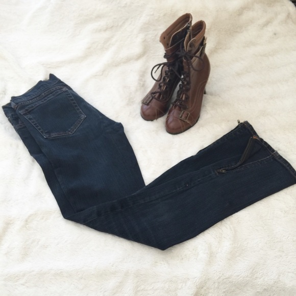 🌹Express Skinny Jeans w/ side zip - Picture 3 of 4