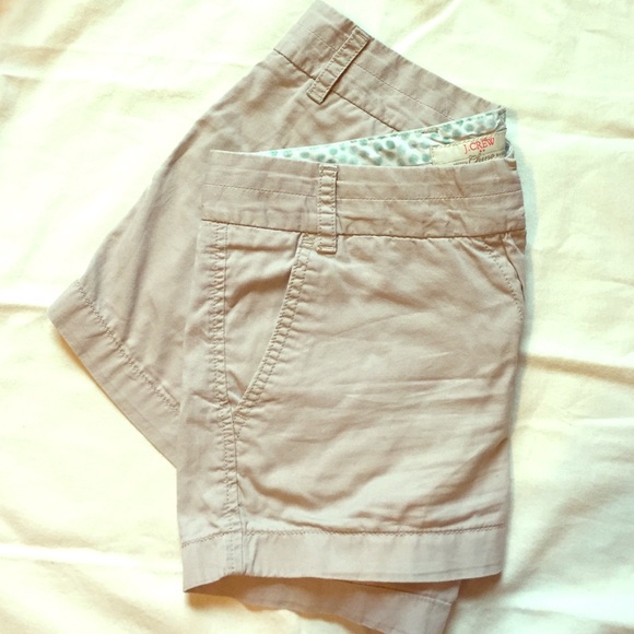 J. Crew Chino khaki shorts size 4