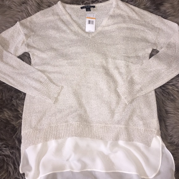 Nine West Creme Sweater
