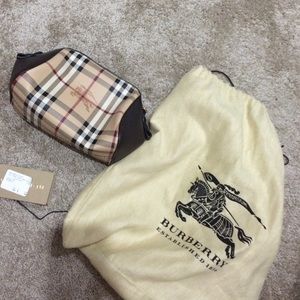 Burberry side satchel authentic