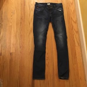 Hudson brand blue jeans