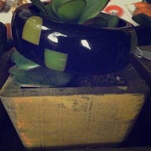 Bullet dot Bakelite  bracelet