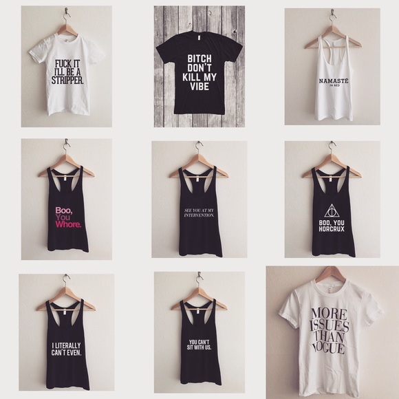 AvaWilde Graphic Tees (Hilarious quotes)