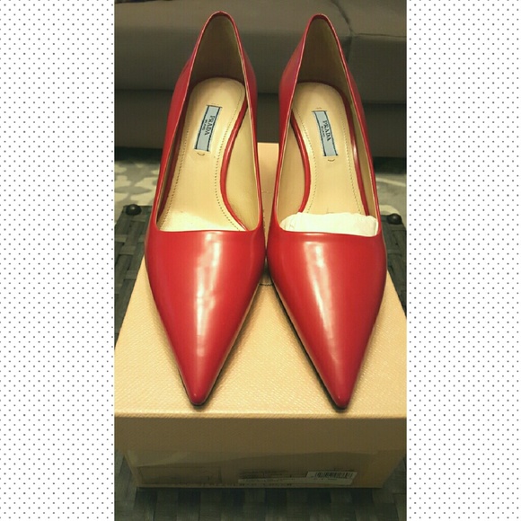 ⤵🔖 "Spazzolato" Calzature Donna Prada pumps - Picture 3 of 6