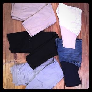 Lot of 5 Maternity Pants & Shorts