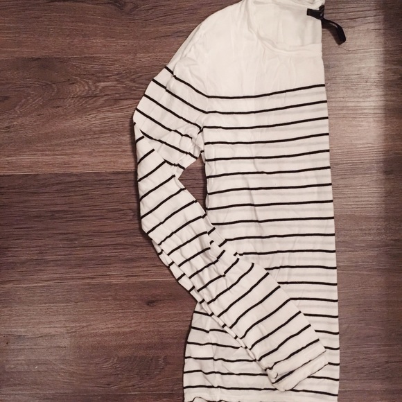 BCBG Striped Tee