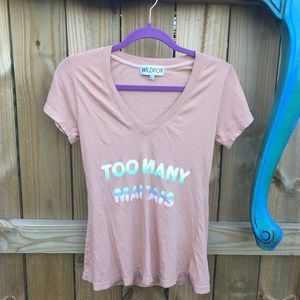 Wildfox t-shirt sz: Small Wildfox t-shirt sz: Small