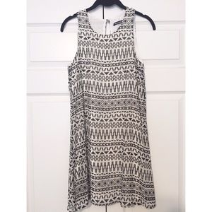 Lovely B&W Shift Dress