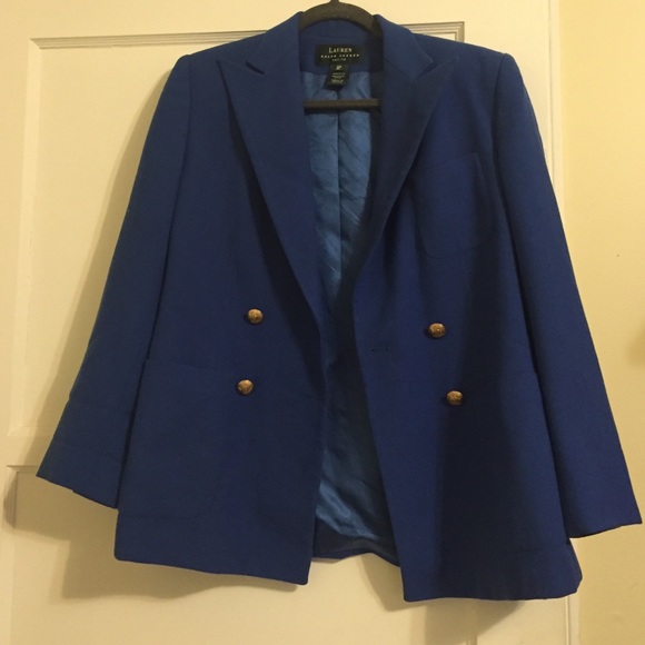 Vintage Ralph Lauren blue blazer