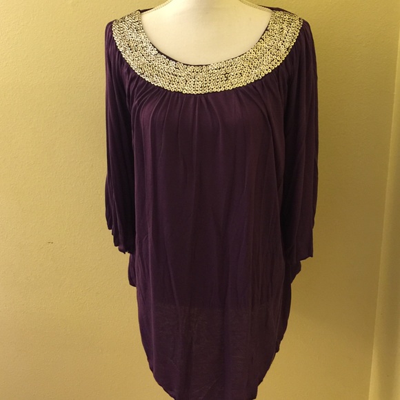 Poncho style tunic - Picture 3 of 4