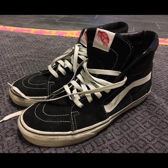 vans hi tops black and white vans hi tops black and white