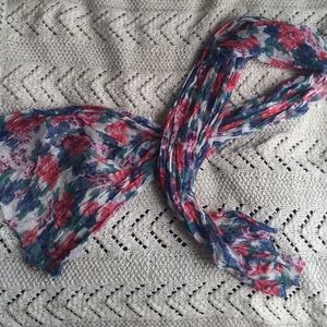 Colorful Floral Scarf