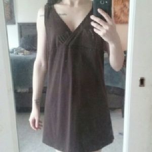 Brown summer dress