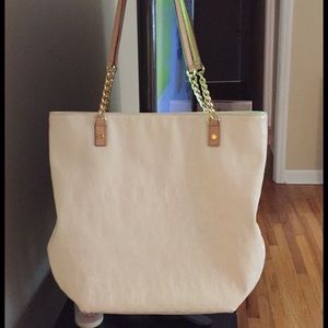 Michael kors embossed shoulder bag