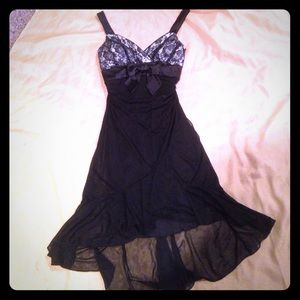 Black cocktail dress (size M)