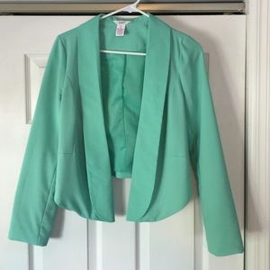 Beautiful seafoam green blazer