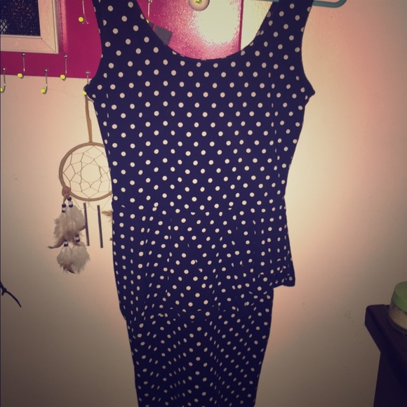 Pops dot short dress