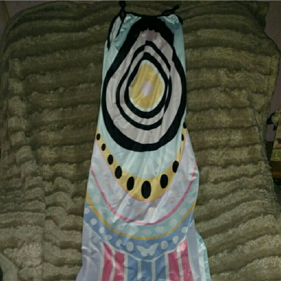 🌟 STOLEN 🌟 Blue Maxi Dress - Picture 3 of 3