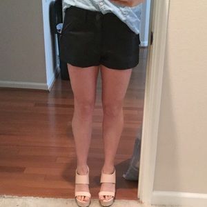 Leather shorts size 10