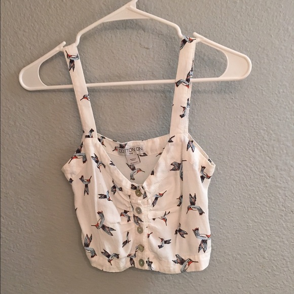 Hummingbird Crop Top