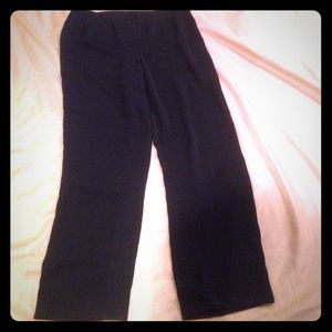 Women's black dress slacks size 12