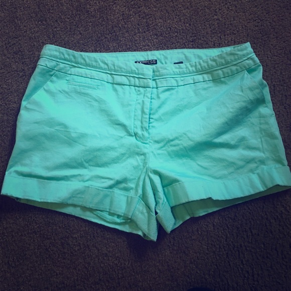 Express Shorts, size 14, Teal