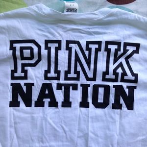 NWT VS PINK FROCKET AND CAMPUS CROP LEGGING