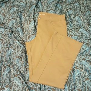 Tan Faded Glory Bootcut pants