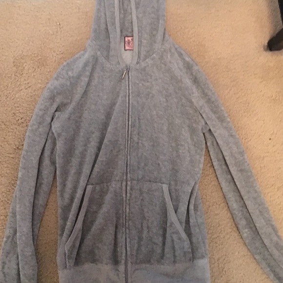 Cute juicy couture terry cloth sweatshirt!
