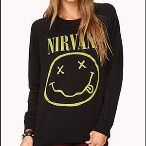 Forever 21 Nirvana Crewneck