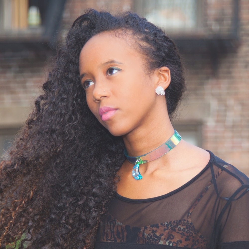 Iridescent Swarovski Crystal Choker