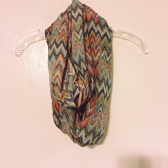Bohemian infinity scarf - multi-colored!