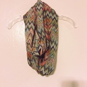 Bohemian infinity scarf - multi-colored!