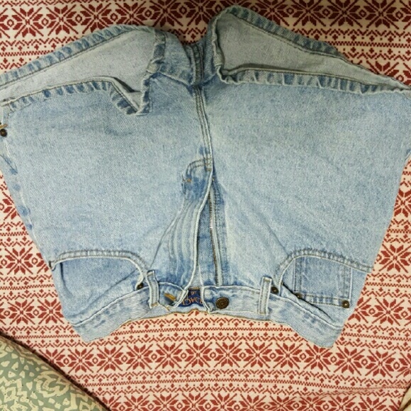 High Wasted Jean Shorts