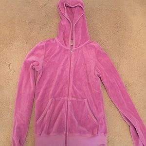 Juicy velour sweatshirt