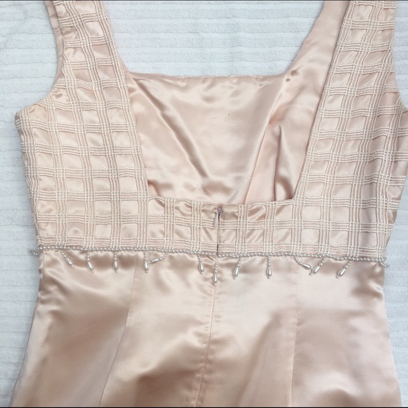 Vintage! Blush Pink Gown: SEE DESCRIPTION! - Picture 4 of 4