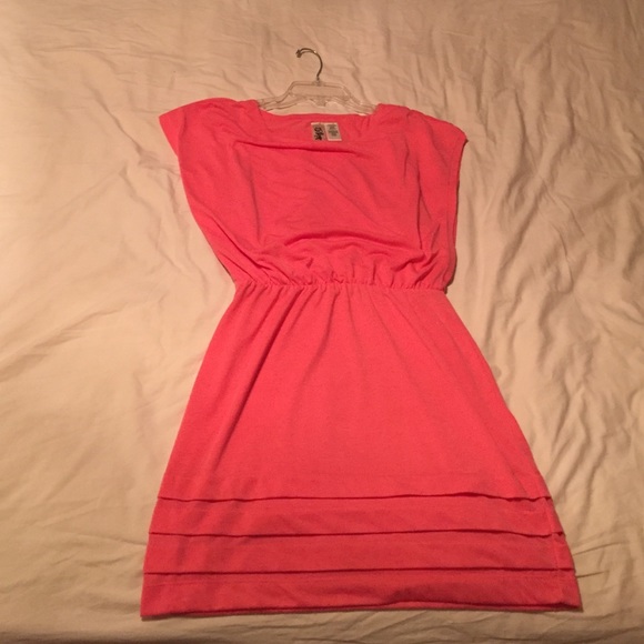 Casual Coral Dress